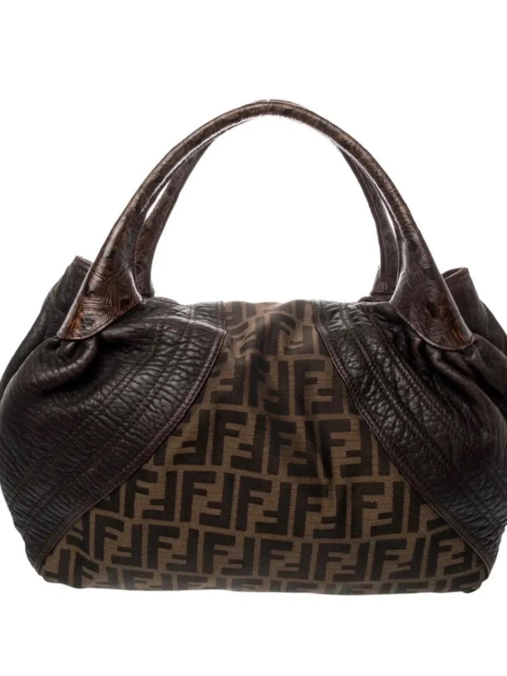 🌺Beautiful Authentic Fendi Renal Zucca FF Spy Bag